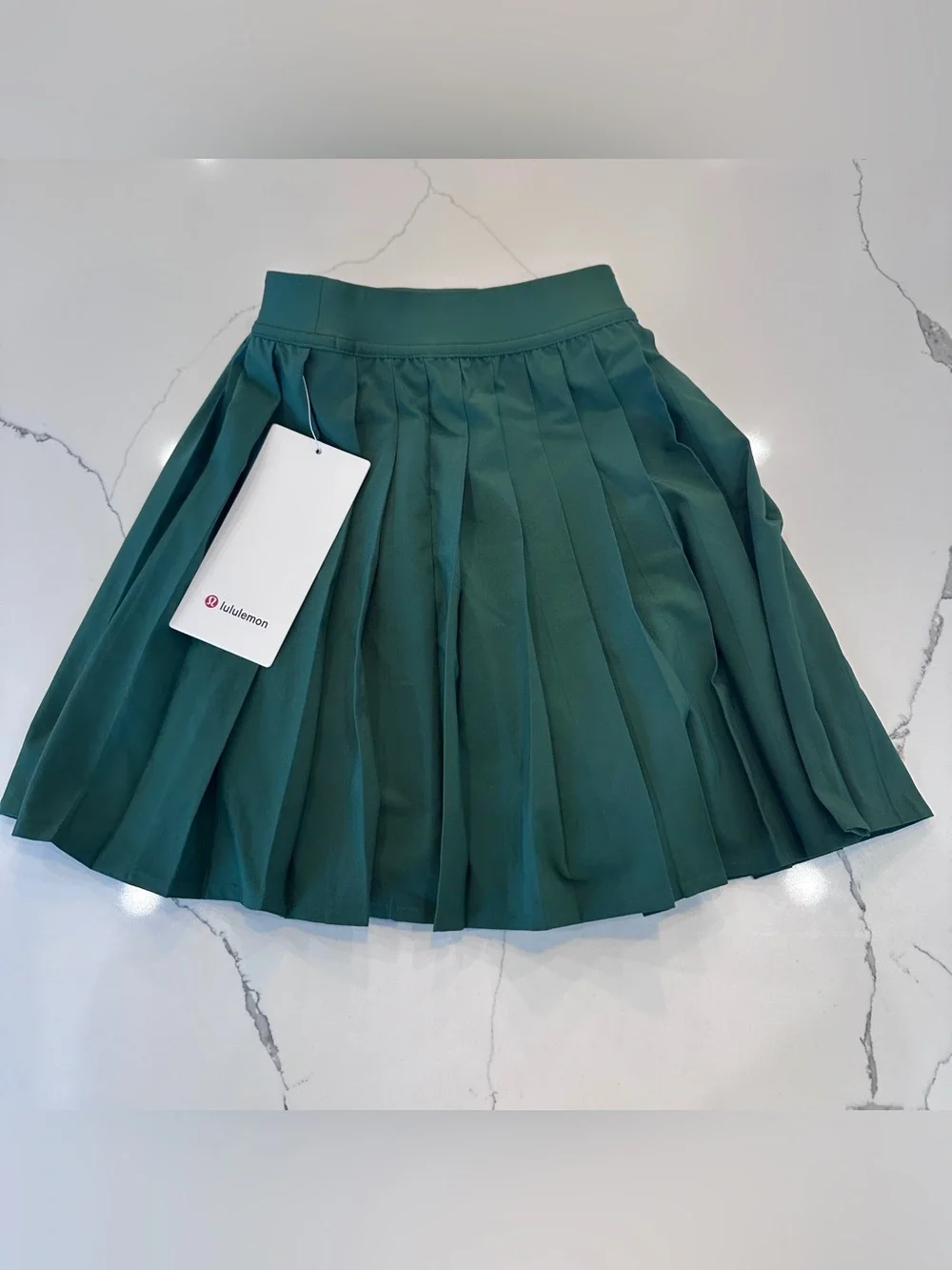 Lululemon High Rise Pleated Tennis Skirt Sz 10 Ivy Grove NWT
